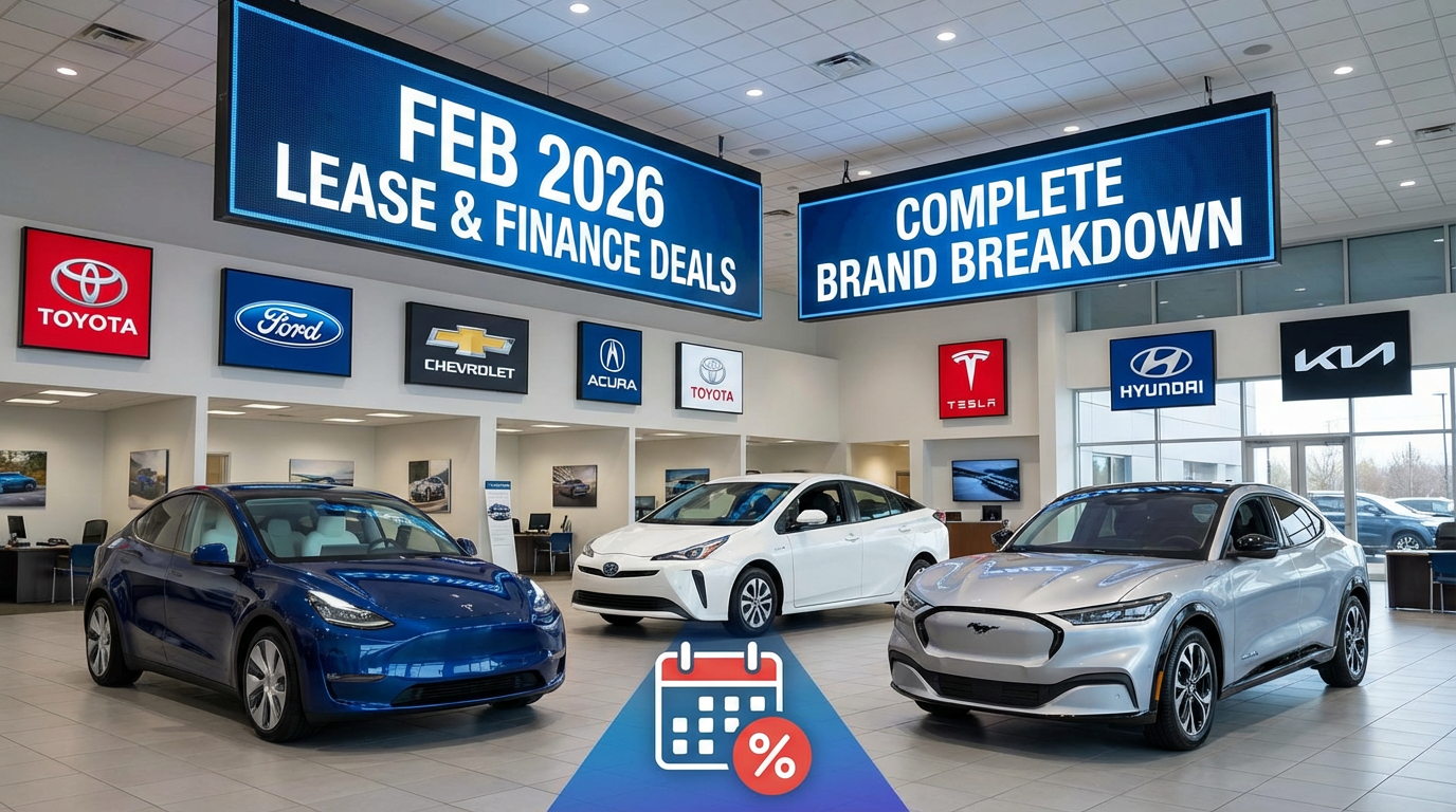 Best Hybrid and Electric Vehicle Lease and Finance Deals February 2026: Complete Brand Breakdown