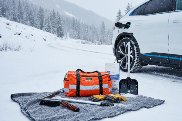 Don’t Get Stranded: Your Essential EV Winter Survival Kit for Cold Weather Driving
